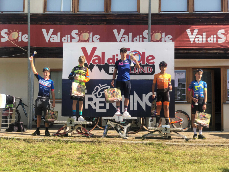 Jakob Weger beim Trentino Bike Cup Giovaile in Commezzadura/Val di Sole