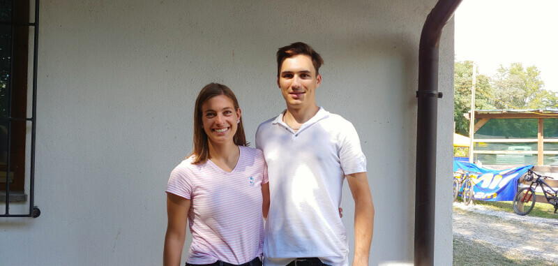 Die neuen DBT Vereinsmeister 2023: Anna Spitaler und Gregor Pinggera